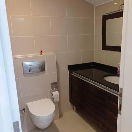 Apartamento Belek'te Ortak Havuzlu, 8 Kisilik Dubleks- Awz154 *
