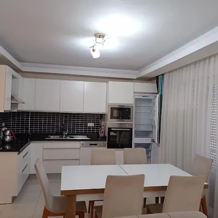 Belek'te Ortak Havuzlu, 8 Kisilik Dubleks- Awz154 *